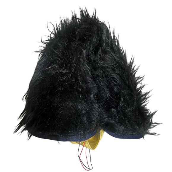 Vintage Stone Witch latex light up green Snake eye Mask Halloween scary costume - Picture 7 of 8